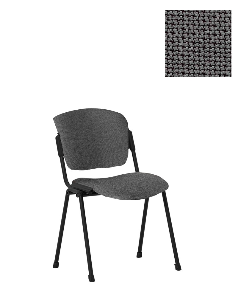 Стілець офісний НОВИЙ СТИЛЬ ERA BLACK LS-11 тканина